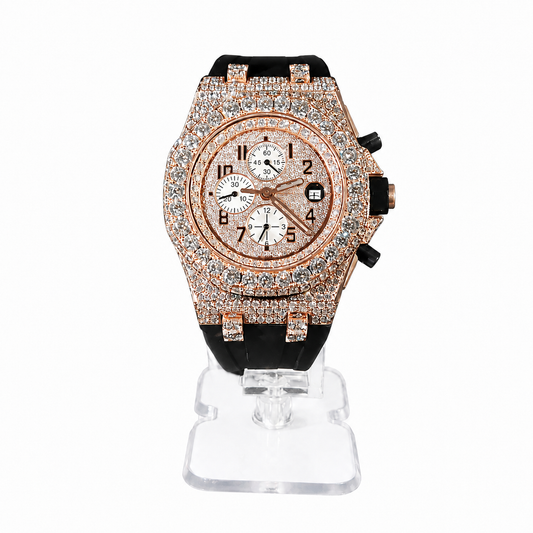 Moissanite Strap Watch
