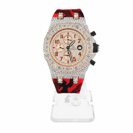 Moissanite Strap Watch