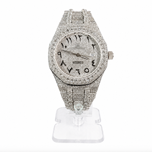 Moissanite Arabic Watch